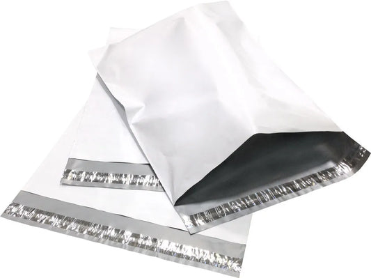 POLYJACKET® White Flat Poly Mailers