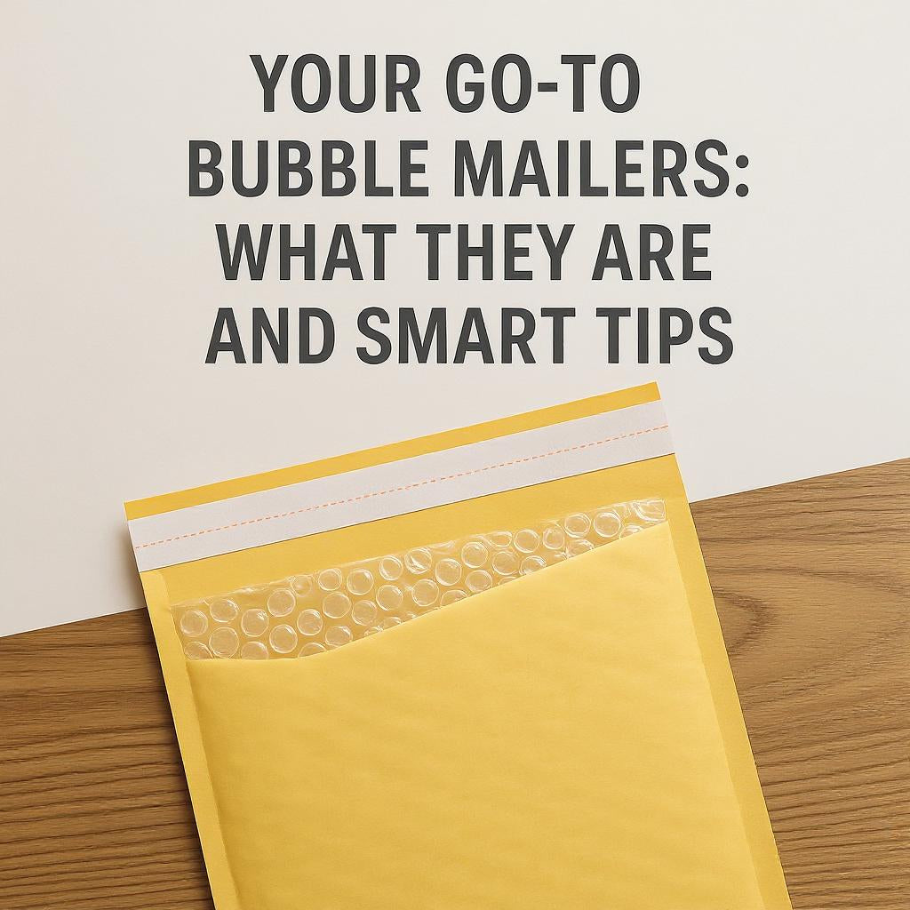 Your Go-To Guide for Bubble Mailers: What They Are, Why They Matter, and Smart Tips