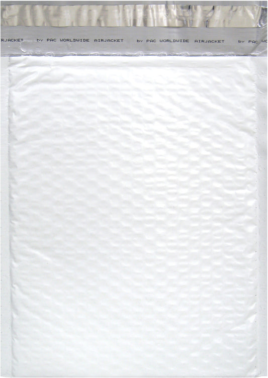 AIRJACKET® White Poly Bubble Mailers