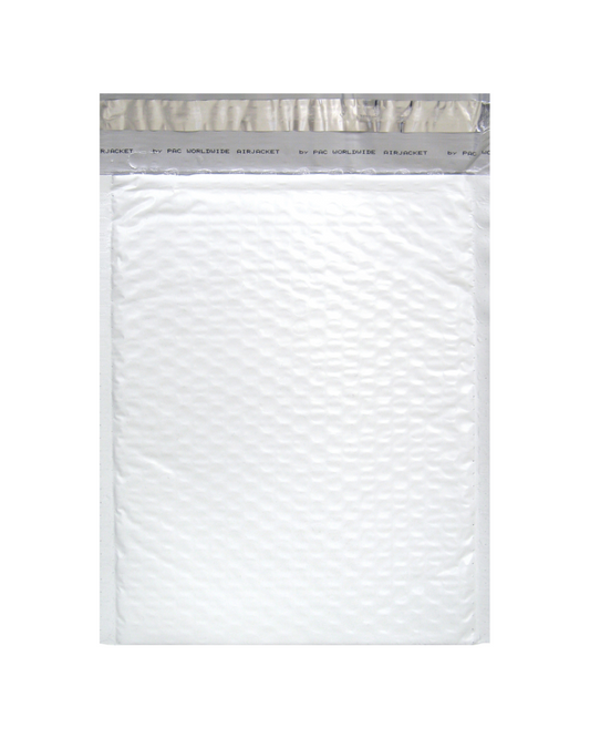 AIRJACKET® White Poly Bubble Mailers - 10% off in October with code WHITEPOLYSAVINGS at checkout!