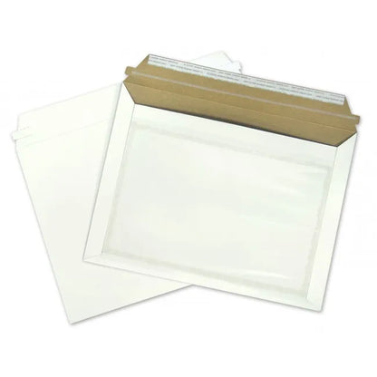 Paper Rigid Mailer MAILJACKET® White Paperboard Rigid Mailers – MailersUSA